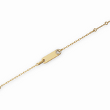 Cupola Ellipse Cable Chain Bracelet