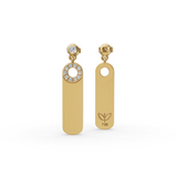 Cupola Moon Earrings